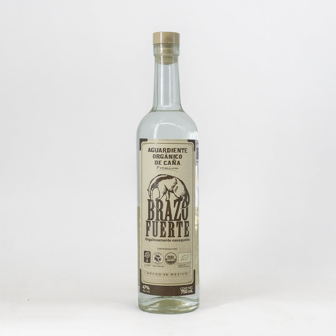 Brazo Fuerta Aguardiente Orgánico de Caña - 750ml