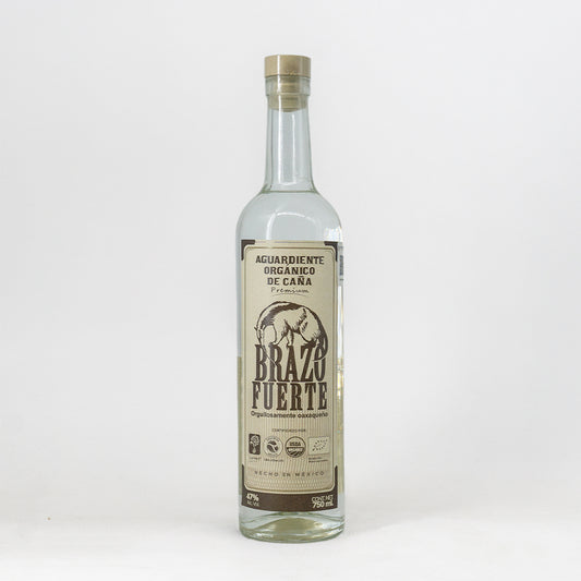 Brazo Fuerta Aguardiente Orgánico de Caña - 750ml